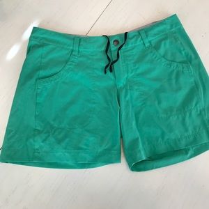 Green Patagonia shorts