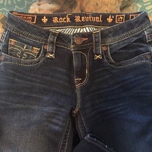 ROCK REVIVAL  Stretchy Skinny Jeans 27
