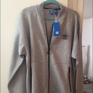 Brand new with tag! Adidas original jacket in grey