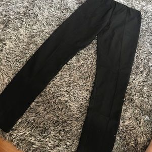High waisted black H&M pants size 8 fits more 6.