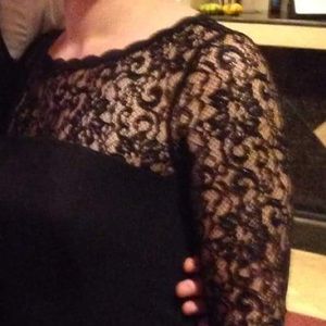 Donna Morgan Black Vintage Dress!