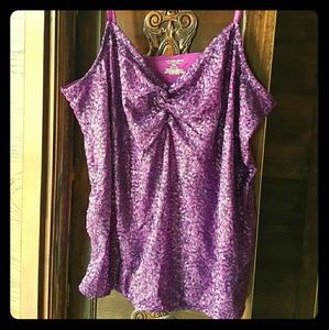 Sequined cami