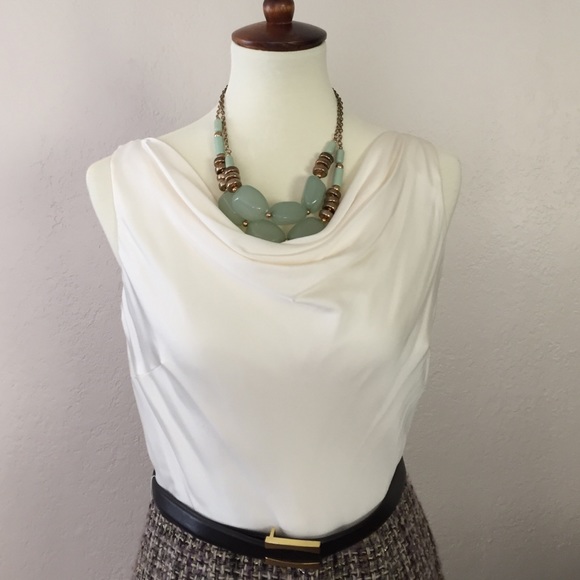 Antonio Melani sleeveless, draped neck dress - Picture 2 of 3