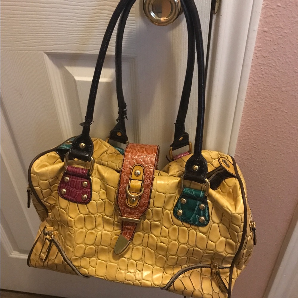 Bright colorful tote!
