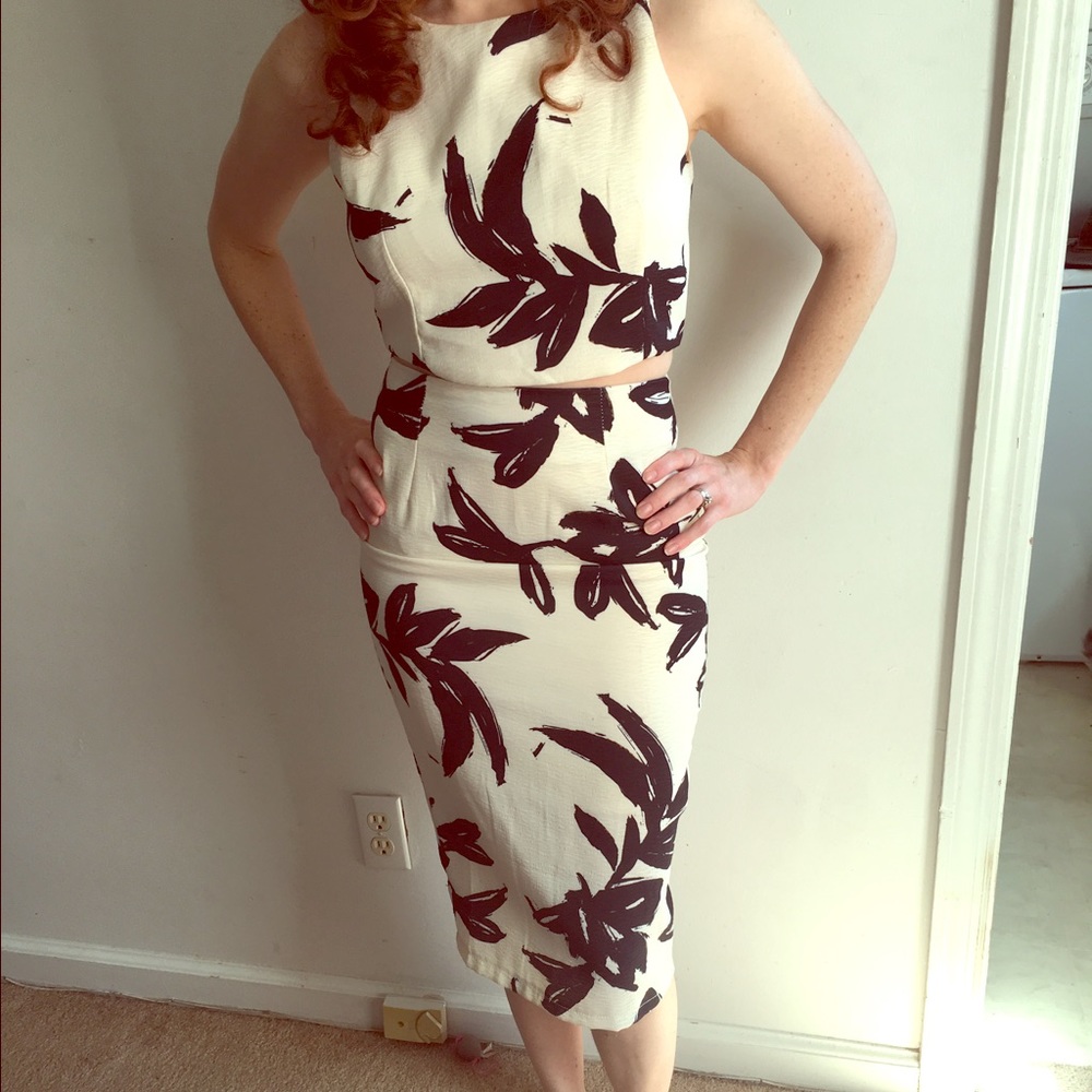 Two piece dress