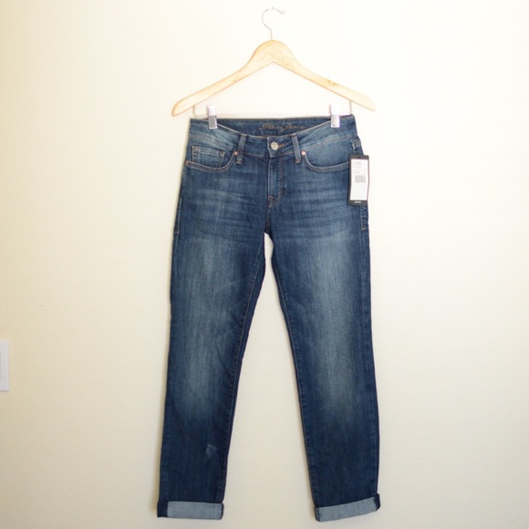 SALE Mavi Sonja Nolita Skinny Boyfriend Blue Jean - Picture 2 of 4