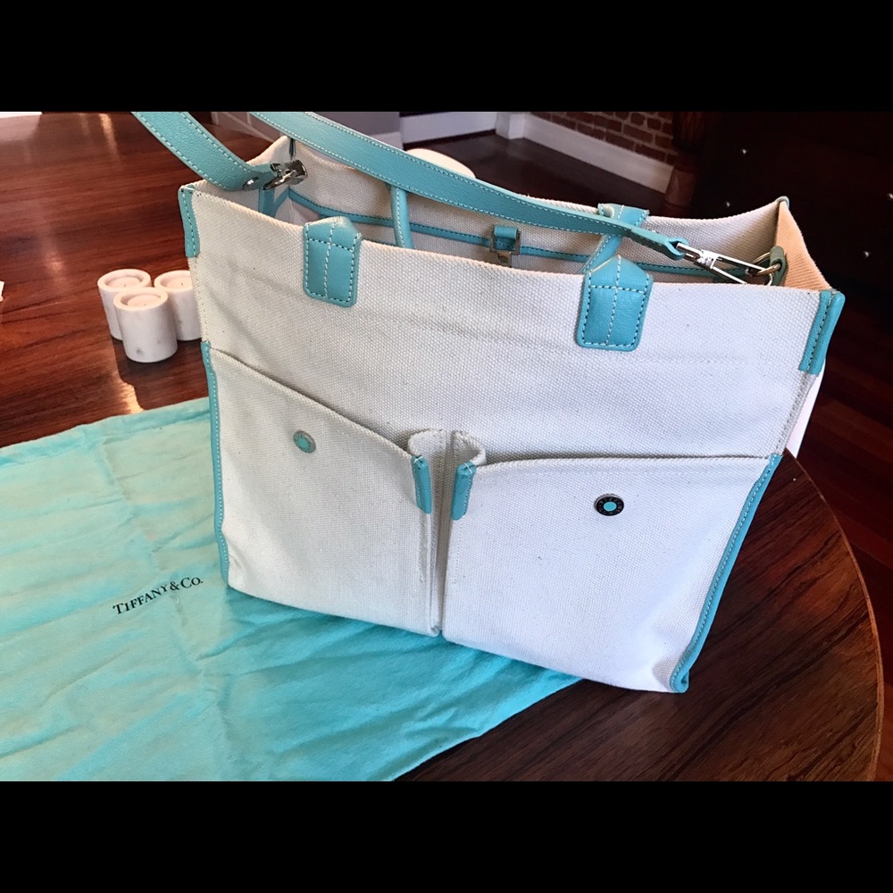 Authentic vintage Tiffany tote bag