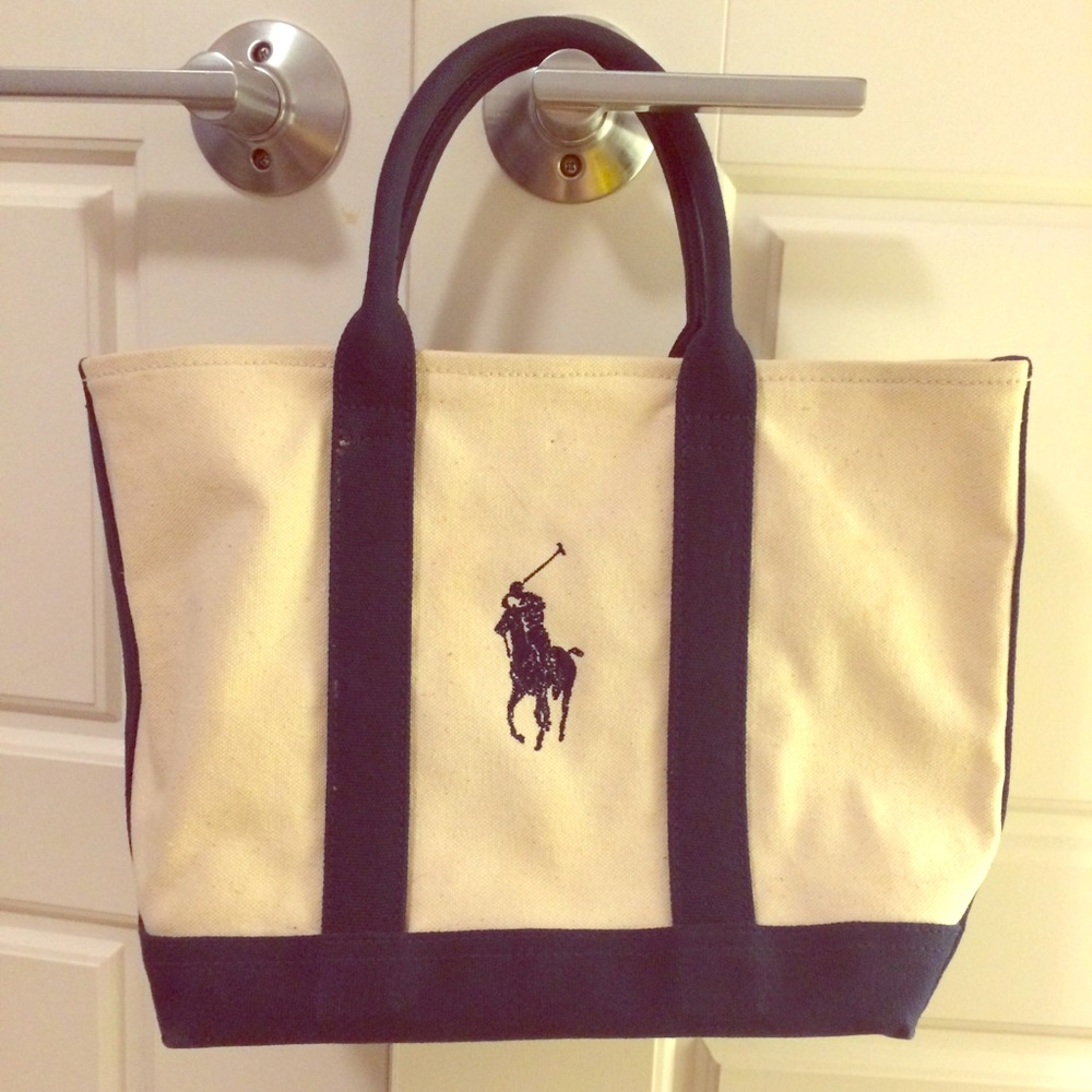 Polo Ralph Lauren Big Pony Canvas Tote