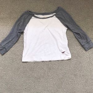 Hollister baseball tee