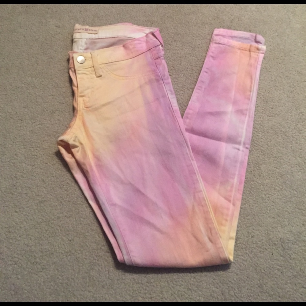 Altar'd State Tie Dye Skinny Jean