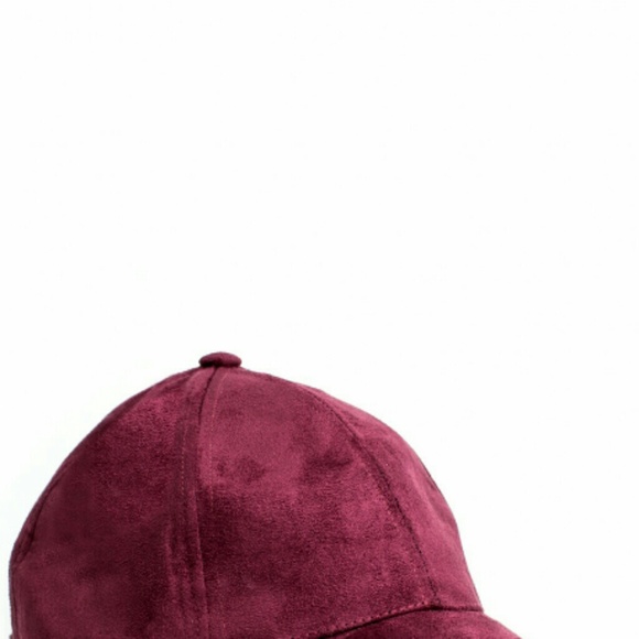 ONE LEFT! Suede Baseball Hats - Picture 3 of 4