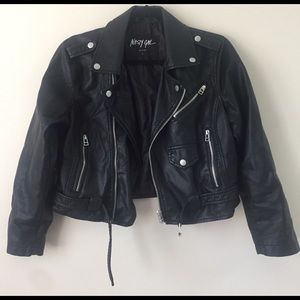Nasty Gal faux leather jacket