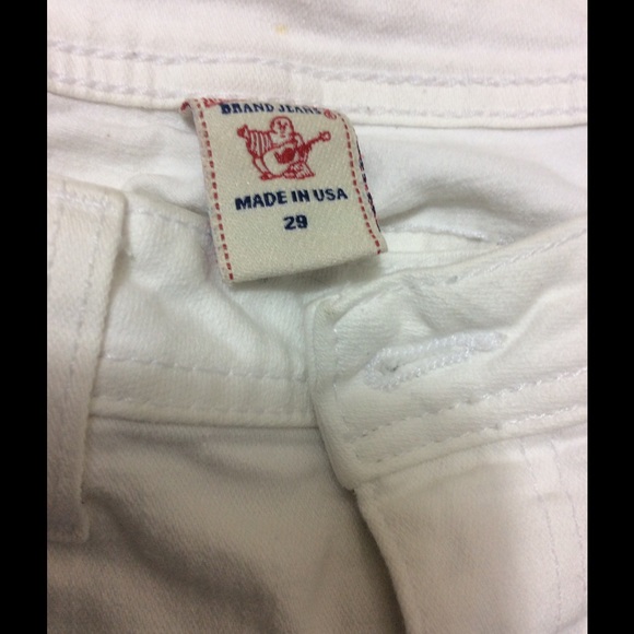 True religion white jeans Christina fit 29 - Picture 4 of 4