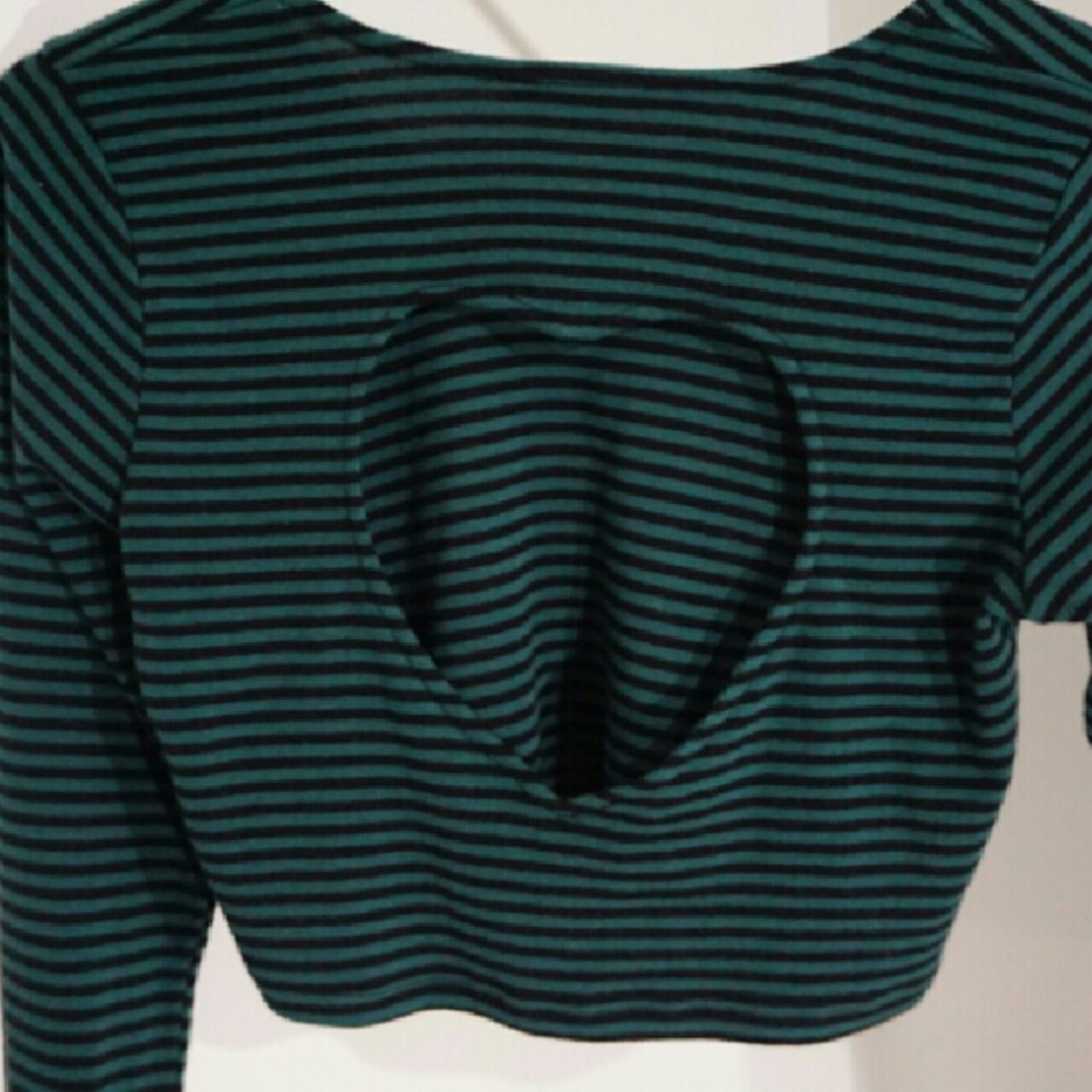 Striped Crop Top