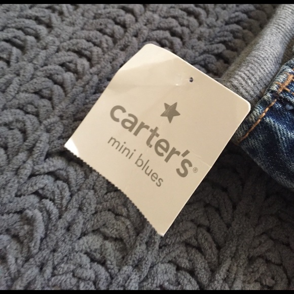 Carter's mini blues jeans. New with tag. 18 months - Picture 3 of 3