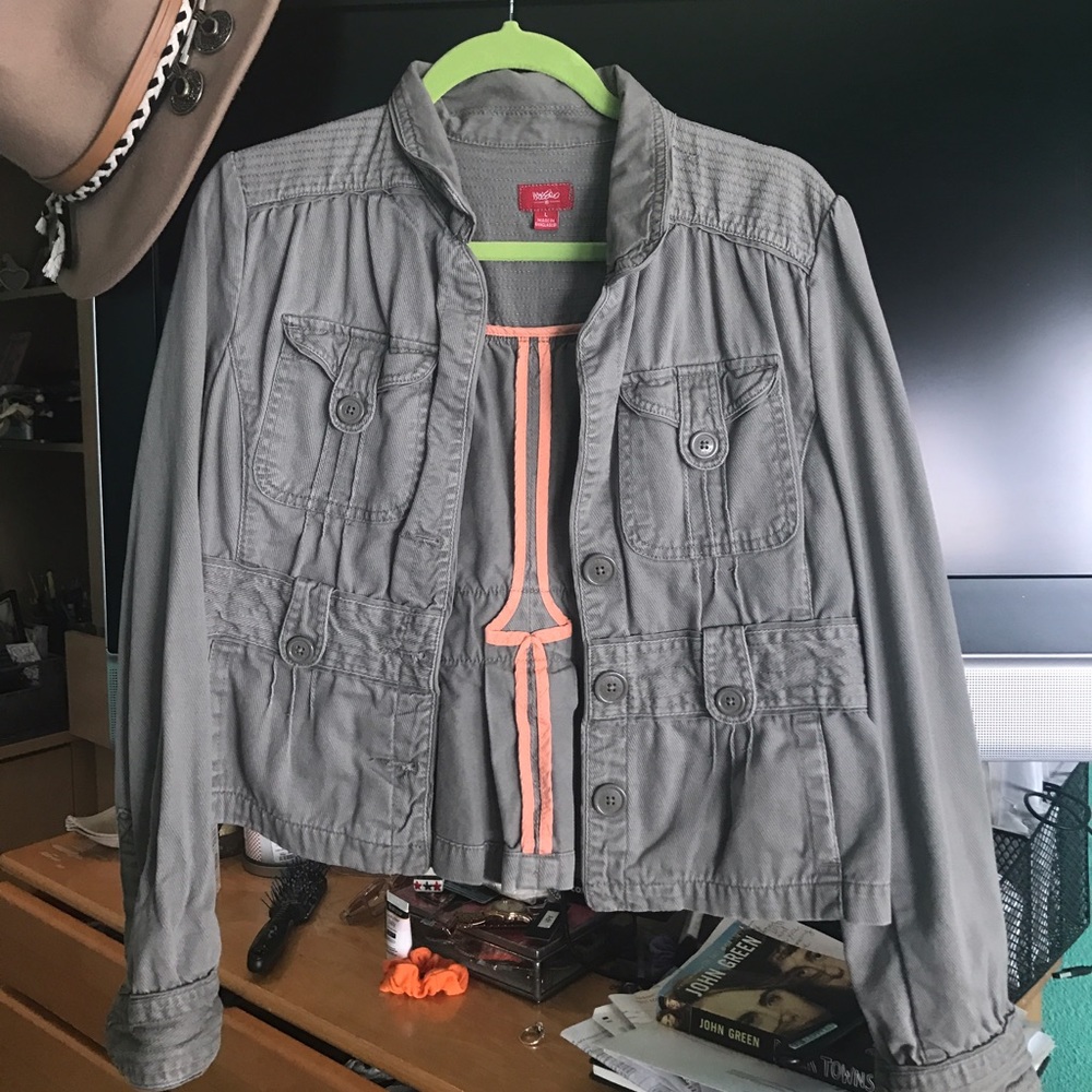 Olive green Massimo jacket Size L