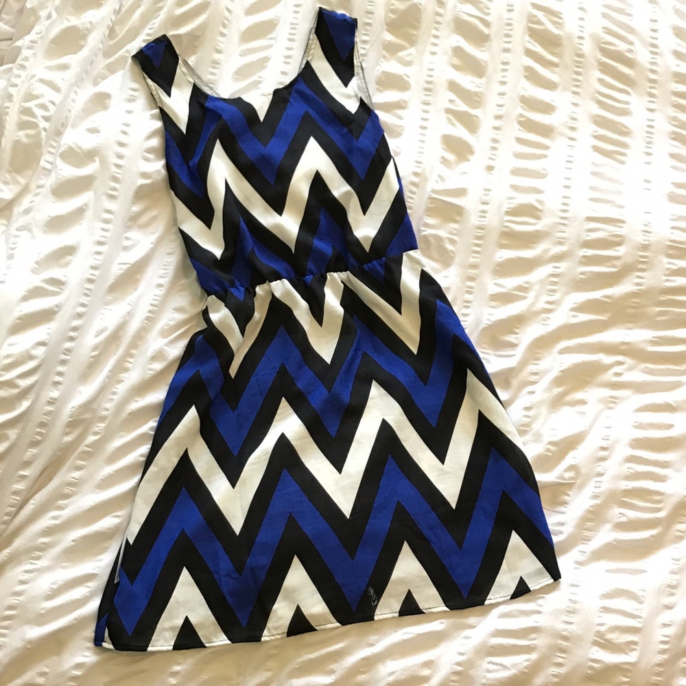 Ashland Chevron Print Dress (Stitch Fix)