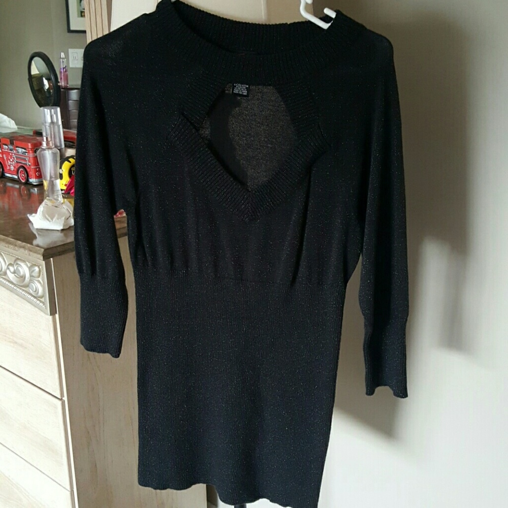 Torrid size 0 sparkly sweater tunic
