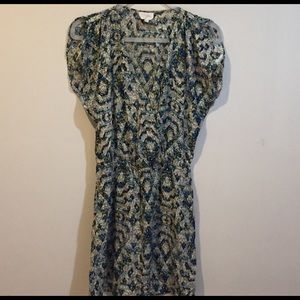 Parker draped sleeve wrap dress