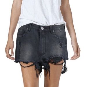 UNIF hangover shorts black