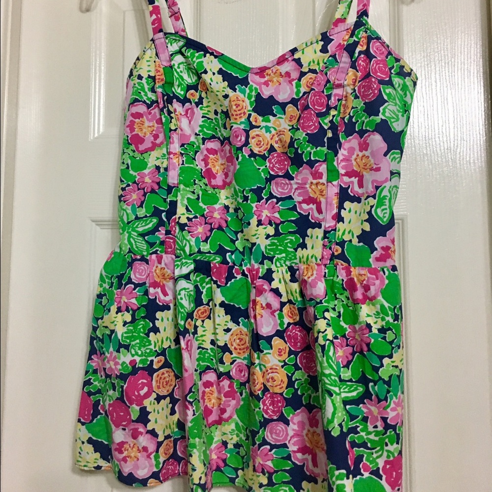 Lilly Pulitzer Peplum Camisole