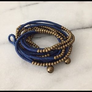 Serefina Triple Wrap C Bracelet