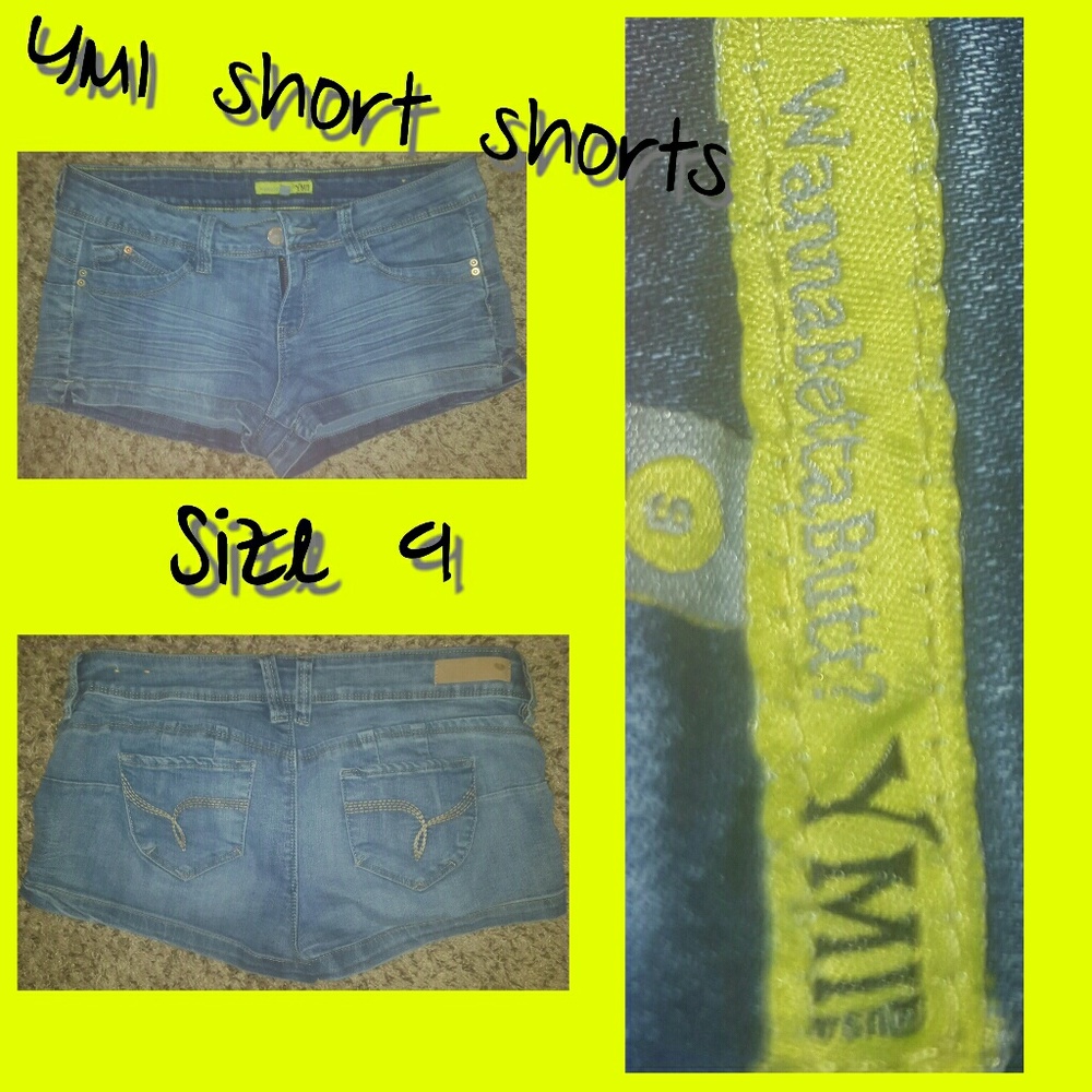 Jean short shorts