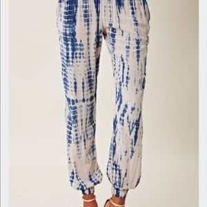 From planet blue- blu moon tie dye gypsy trouser!