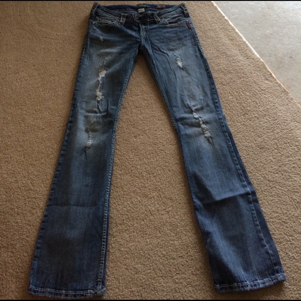 Silver Tuesday Bootcut Jeans - Size W30/L35