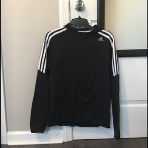 black adidas hoodie