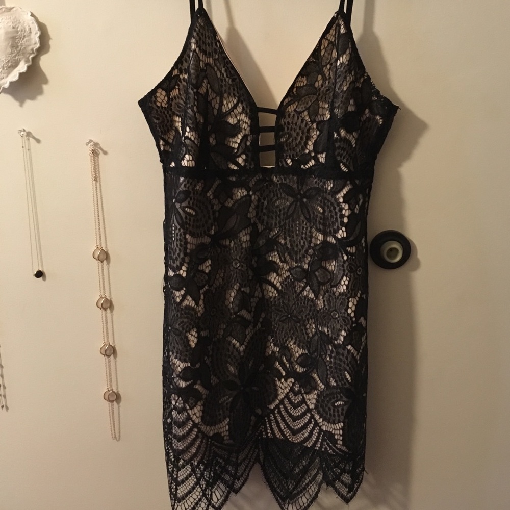 Black Lace Dress