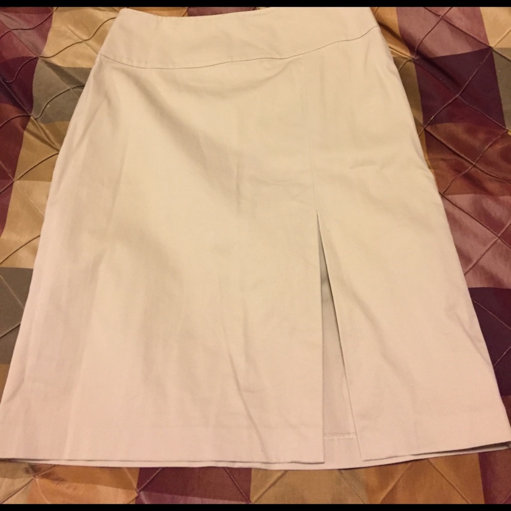 Banana Republic khaki skirt