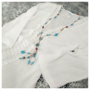 ⚓ Bathing Suit Cover Up & Necklace ⚓