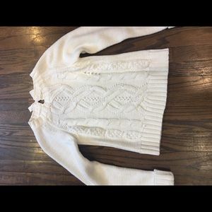 Cream sweater