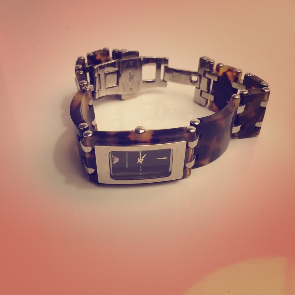 Emporio Armani Tortoiseshell Ladies' Watch