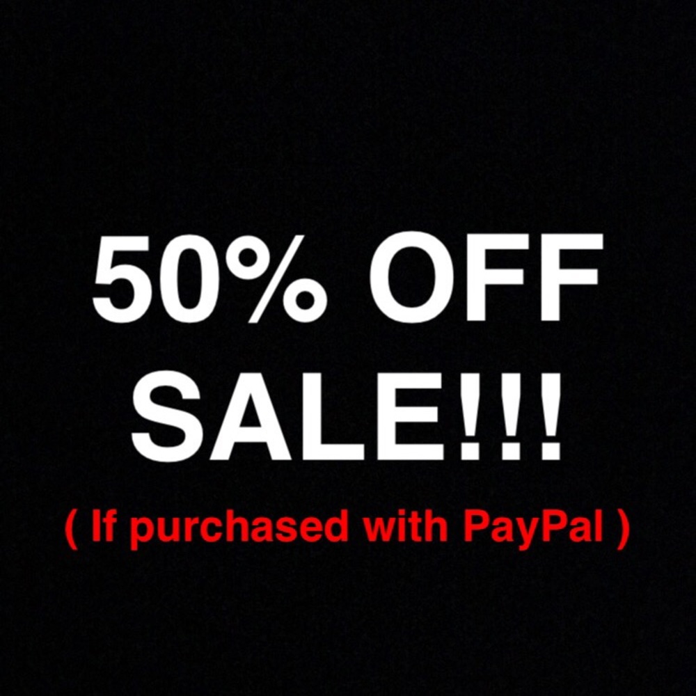 50% OFF SALE