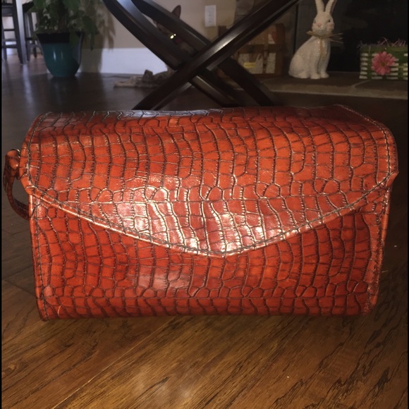 Xlarge Cognac purse - Picture 1 of 4