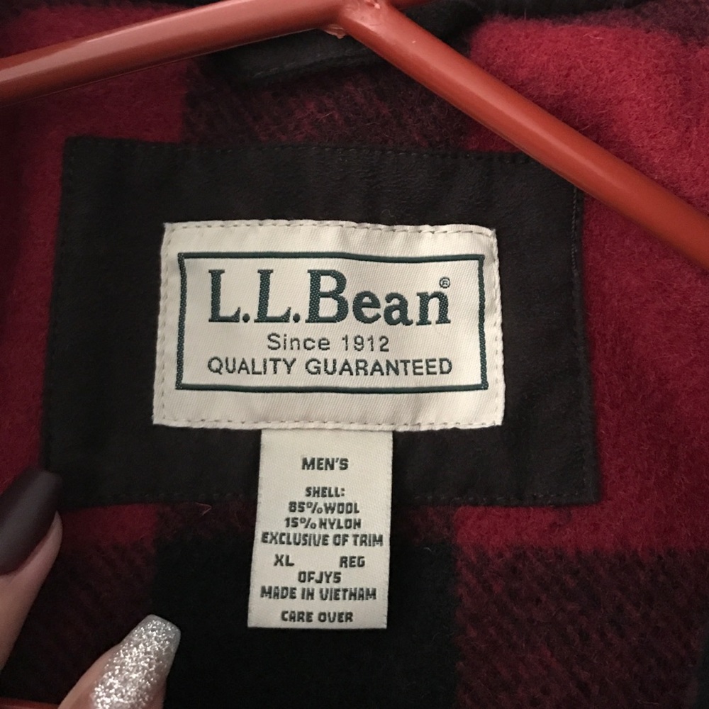 Men's L.L. Bean Wool coat (hunting)