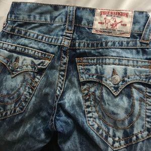 Stone washed True religion jeans