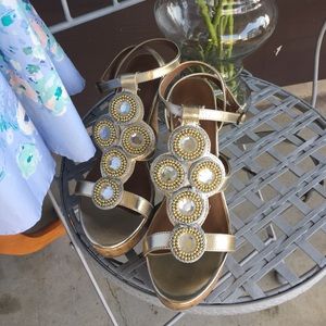 Candies Wedge Sandal in size 7