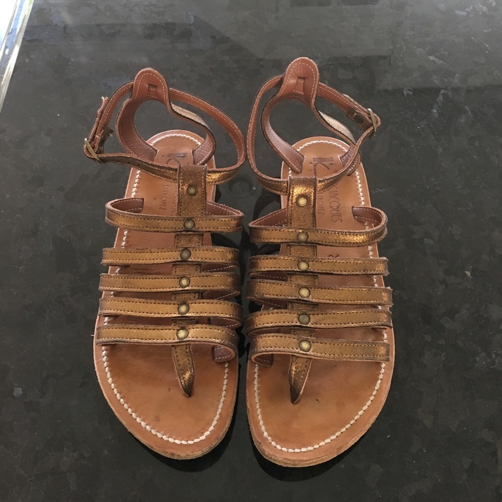 K Jacques St Tropez gladiator sandal 38