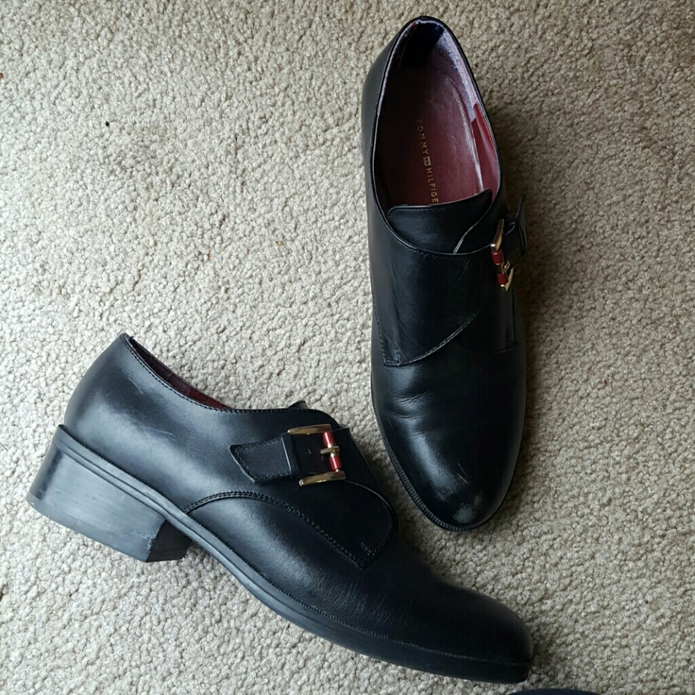 *SOLD* Tommy Hilfiger Buckled Loafers