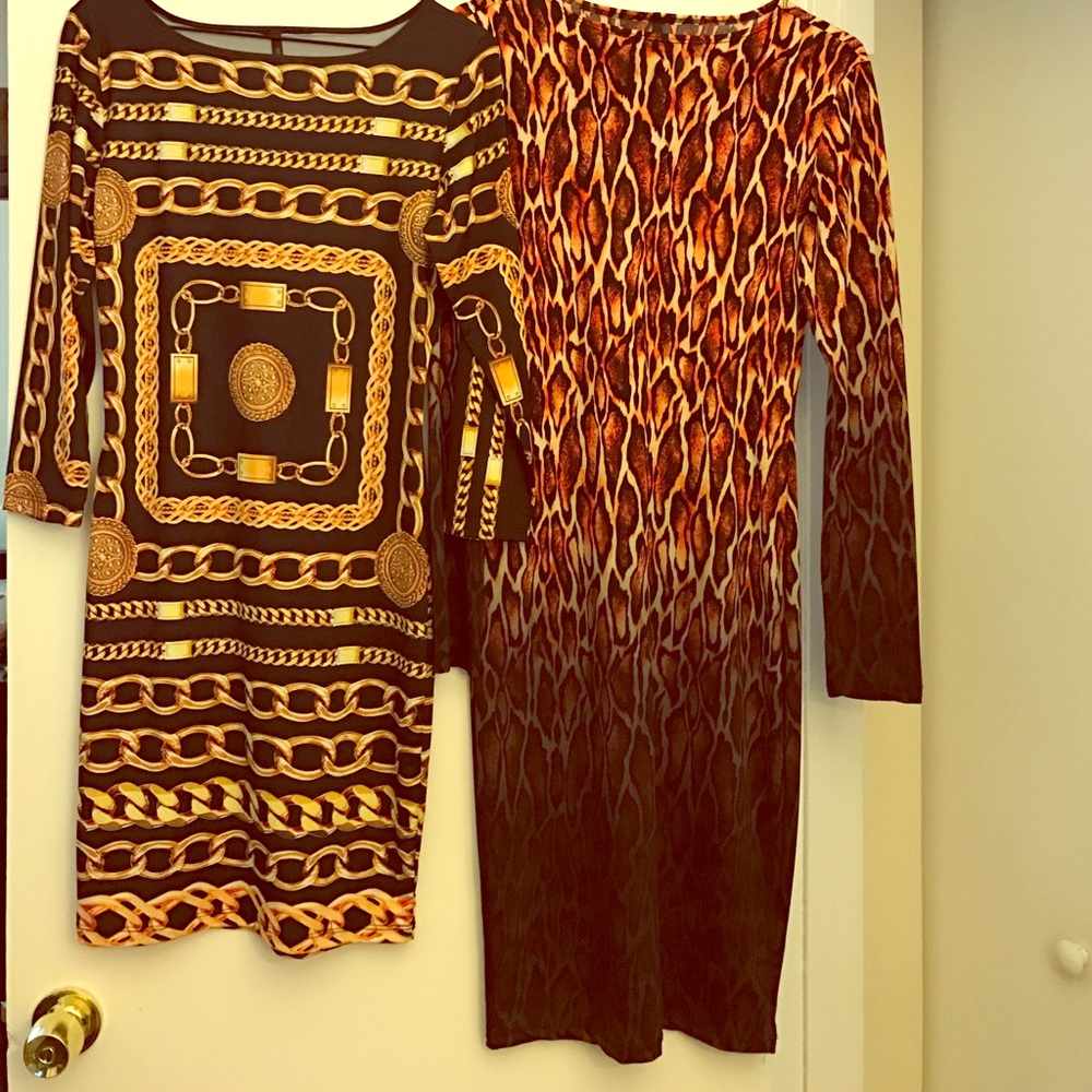 Printed Bandage dresses