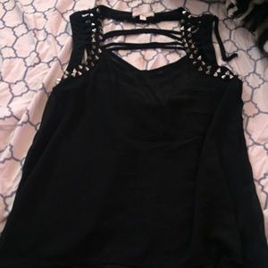 See Through High Low Tank