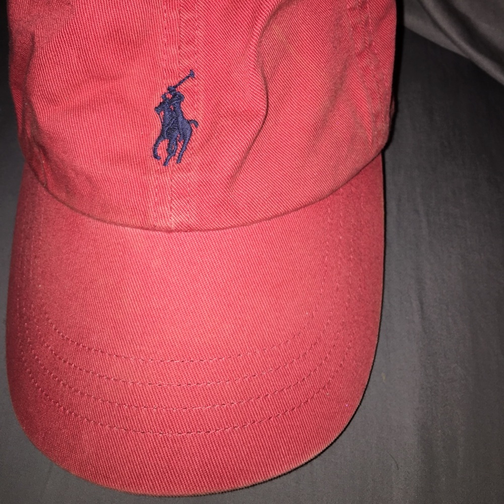 Salmon polo hat