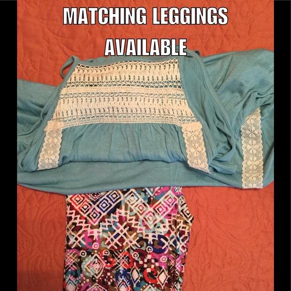 REDUCED PRICE! Beautiful Blue Tunic Top. - Picture 5 of 5