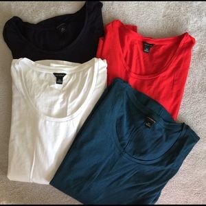 Bundle of 4 Ann Taylor longsleeve Tees Sz XS