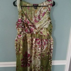 Women's silk dress