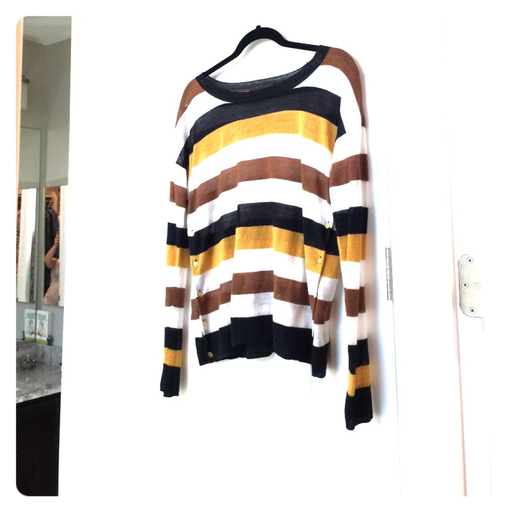 Lightweight striped sweater