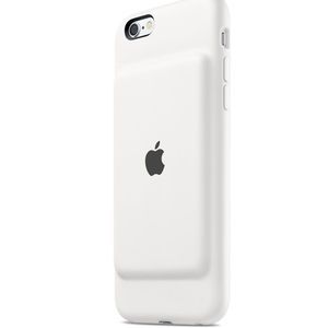 WHITE APPLE iPHONE CHARGING CASE 6/6S